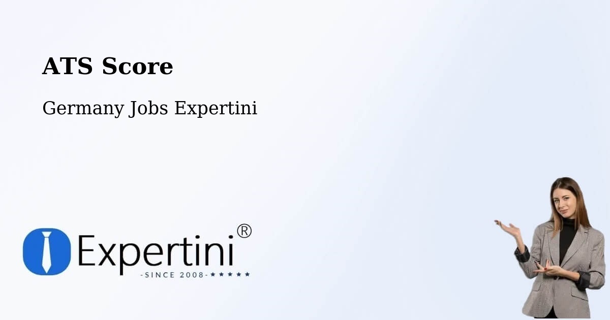 ATS Score - Germany Jobs Expertini