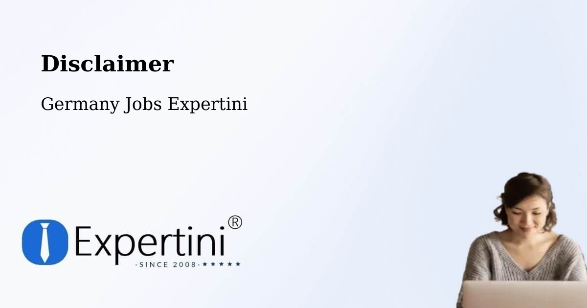 Disclaimer – Hetzerath - Germany Jobs Expertini